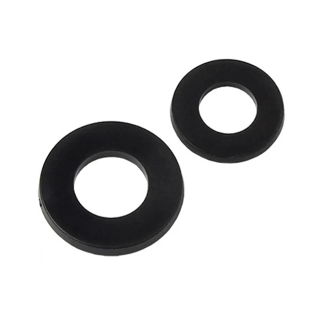 60pcs Hinge Rings For Door Hinge Prevents Floor Abrasion White Plastic Rings Washer High Hardness Wear Resistant