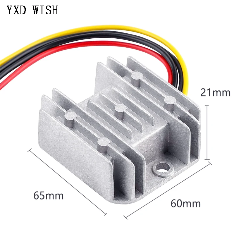 Voltage Regulator 24V to 12V Converter Step Down 24V 12V Waterproof Module DC DC 5A 10A 20A Buck Model Converter For Cars Solar