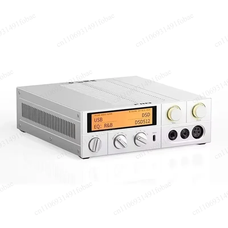 K17 Dsd Decoding Desktop All-In-One Headphone Power Amplifier Hifi Hi-Res Decoder Ak4191+Ak4499ex*2 Dac Chips Custom Music