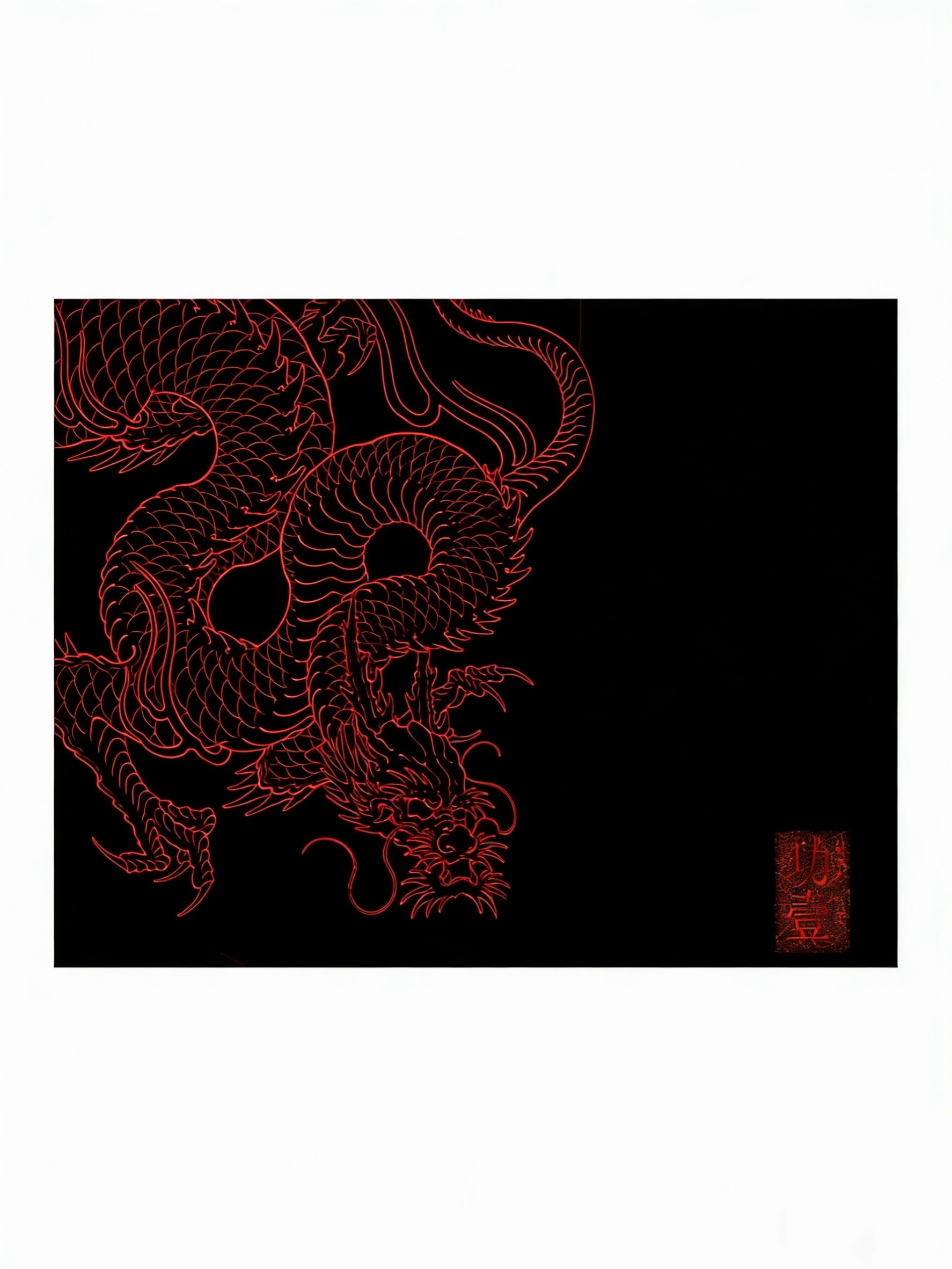 gameone-26fw-ドラゴンパターン-チューブトップ-ネックカバー-y2k-サブカルチャー-防風-レトロ-ヒップホップ-スケートボード-ユニセックス-ランニング-クライミング-サイクリング-スキー