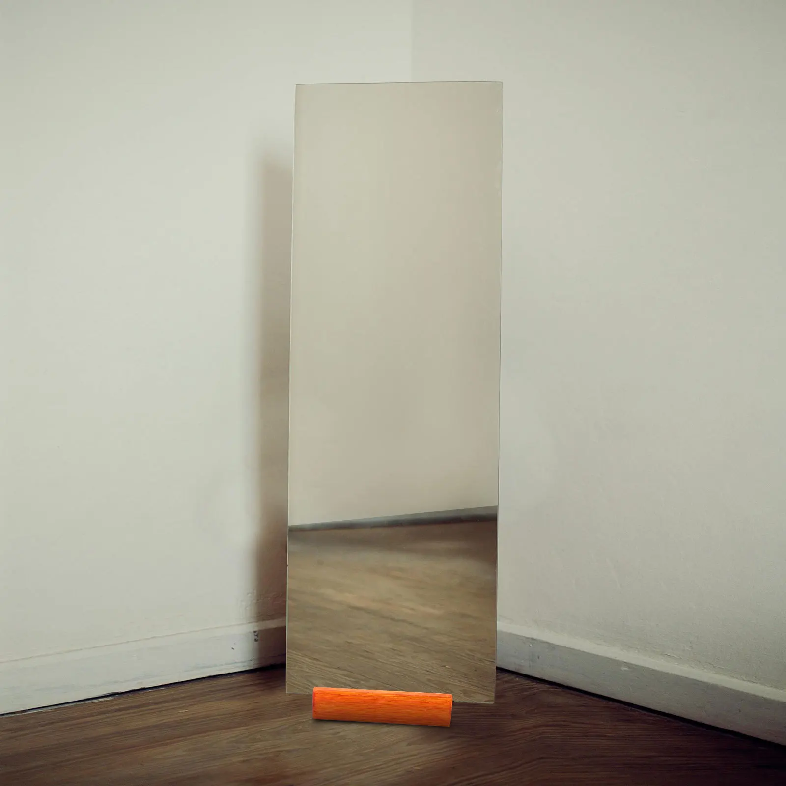 

1pcs Floor Mirror Stand Full Length Wooden Mirror Holder Stable Base For Display Support Household Decor