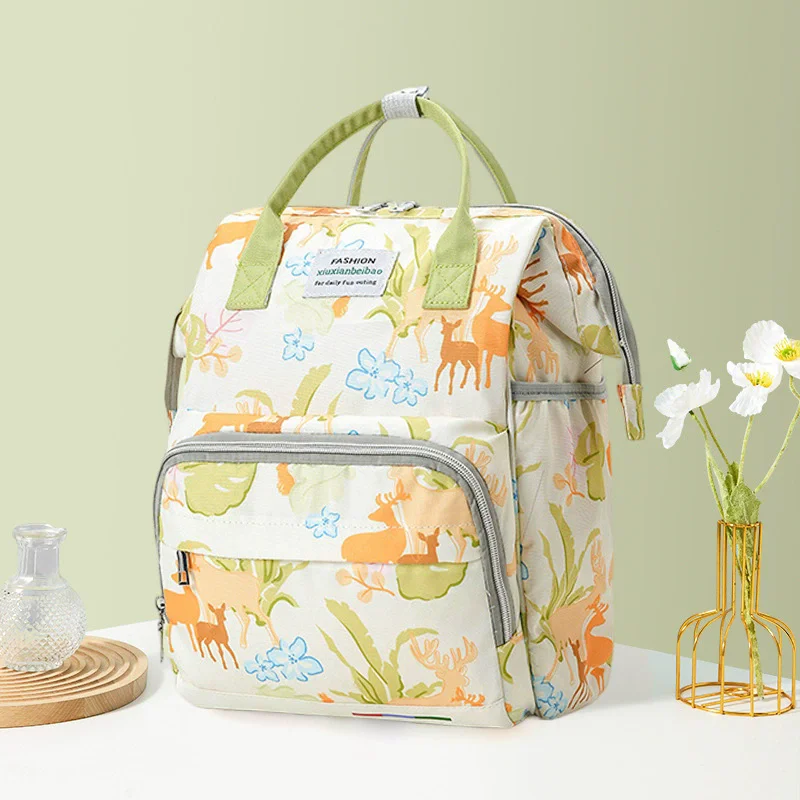 lightweight-2026-new-mother-and-baby-bag-multifunctional-large-capacity-waterproof-printing-maternity-diaper-backpack-for-travel