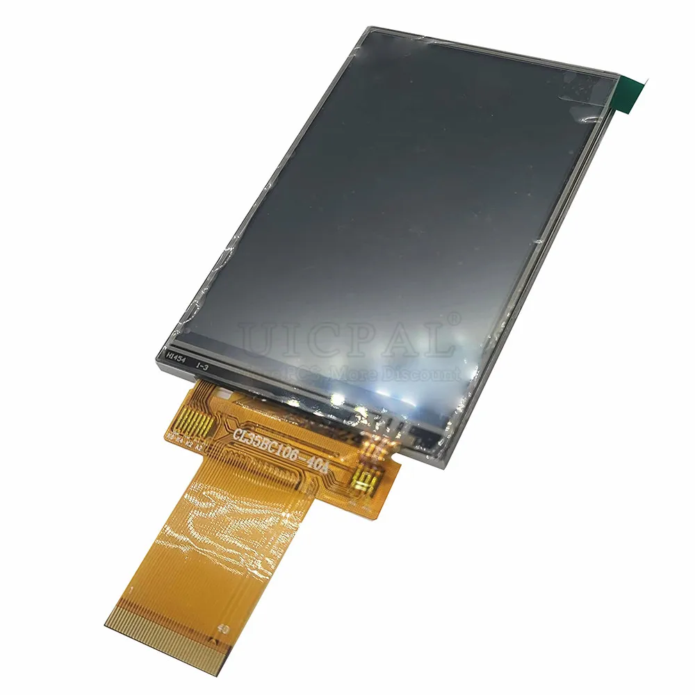 3.5 inch TFT LCD Screen Display SPI Plugging 40Pin 0.5MM 3/4 Wire 8/16 Bit Parallel Port Driver IC ILI9488 ST7796 with Touch