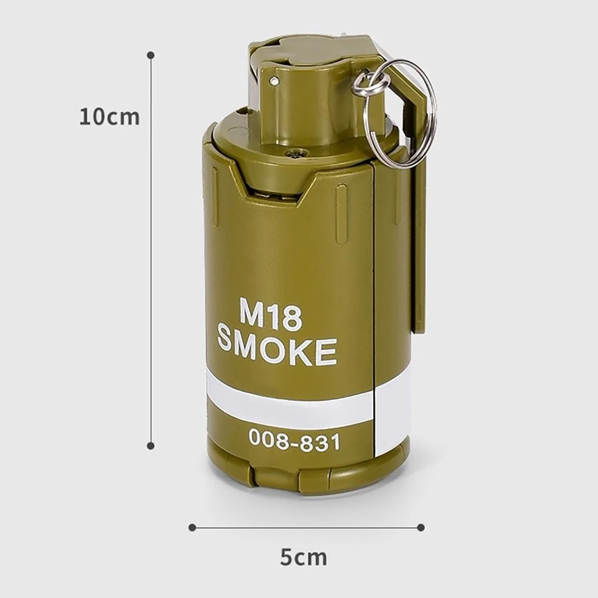 Tactical Smoke Grenade Model M18 Burst Mine Water Bomb Grenade Bouncing Smoke Grenade Airsoft Grenade Model