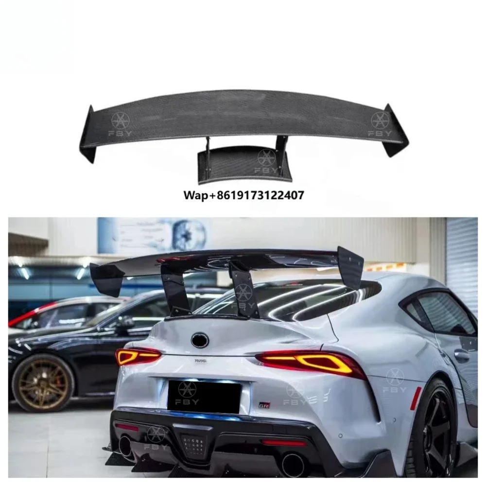 

VS Hot Style Carbon Fiber Large Rear Wing Trunk Spoiler for GR Supra A90 2029-2022