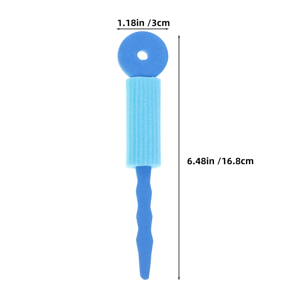 30Pcs Sponge Hair Rollers Soft Curlers No Heat DIY Curling Tool for Short Medium Long Hair Natural Curlers Curl Rods