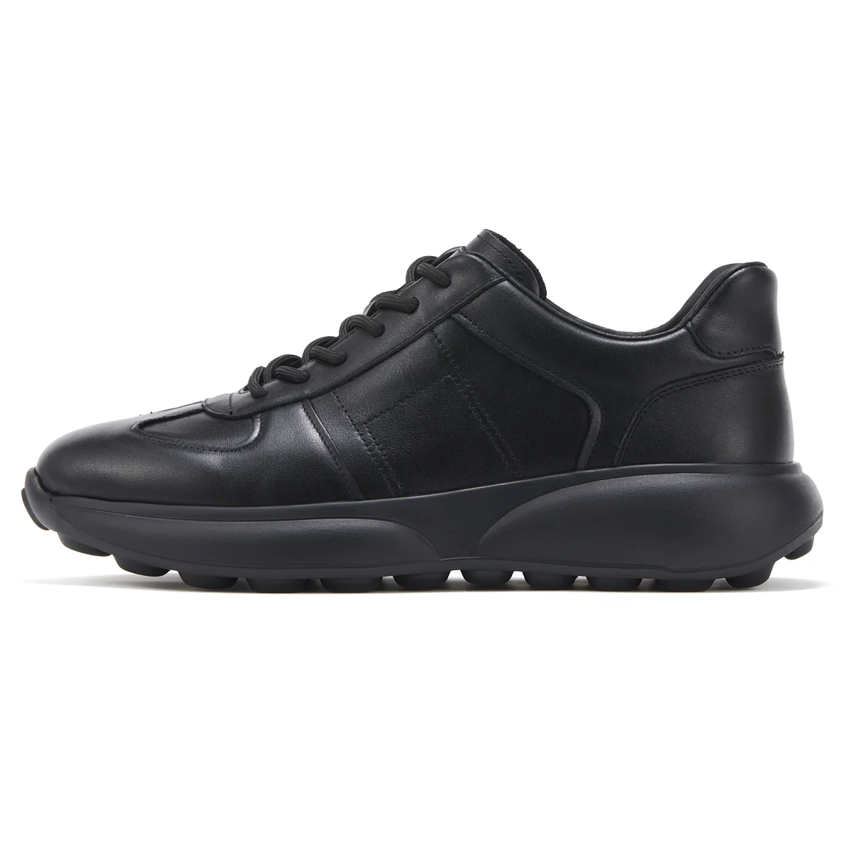 Men Versatile Durable Casual Shoes with Genuine Leather Walking Style Shoes for Men Outdoor Sneakers