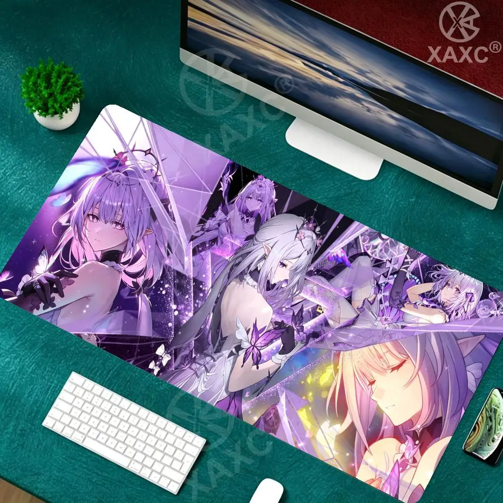 ZZZ Gaming Hoshimi Miyabi Ye Shunguang Mouse Pad Evelyn Ellen Zenless Zone Zero Keyboard Desk Mats XXL Anime Girls Mousepad XAXC