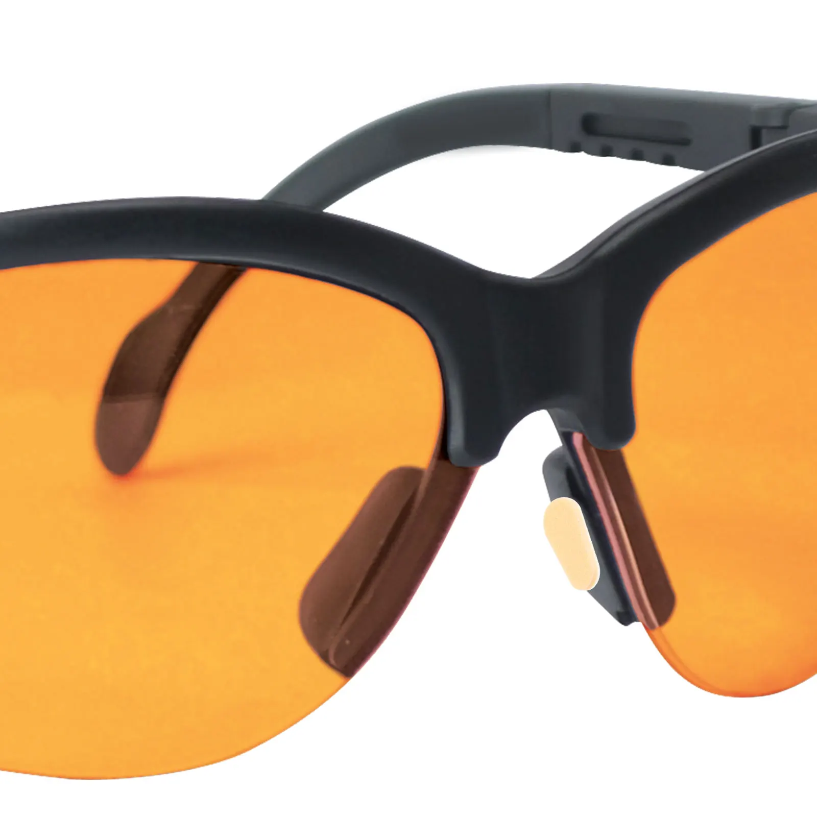 

Eyeglass Nosepads Nose Pads Self Adhesive Yellow Replaceable Anti Slip for Glasses Sunglasses Plastic Frames