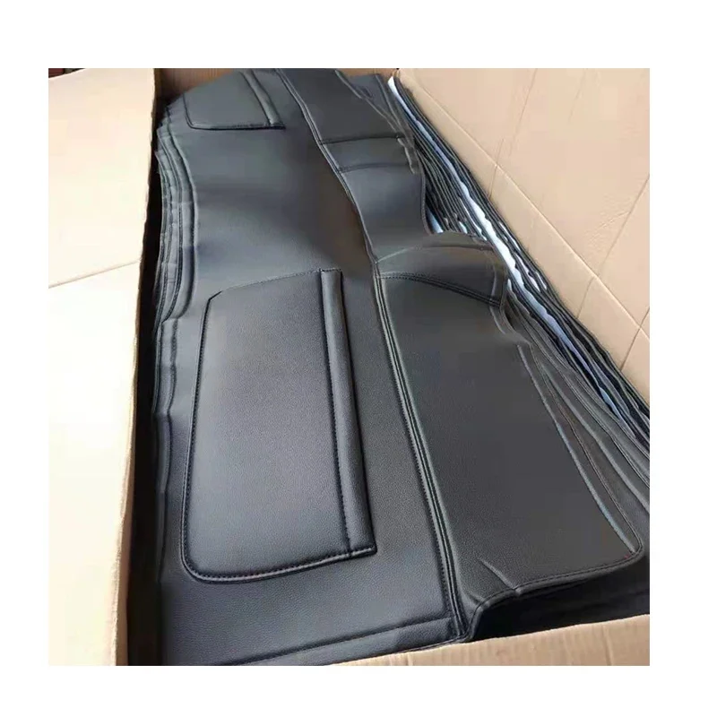 For HIACE 200 series Rear Engine Decorative Cover Storage Black