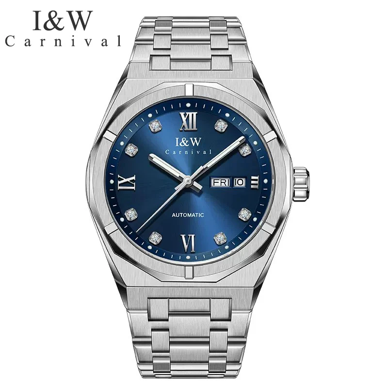 

Carnival Brand IW Series High End Mechanical Watch Men Luxury Imported Movement Automatic Watches Sapphire Waterproof Watches