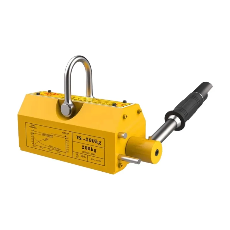 Magnetic hoist 600KG 400KG 200KG 100KG Heavy lifting magnetic hoist is suitable for industrial strong suction cup magnet hoist