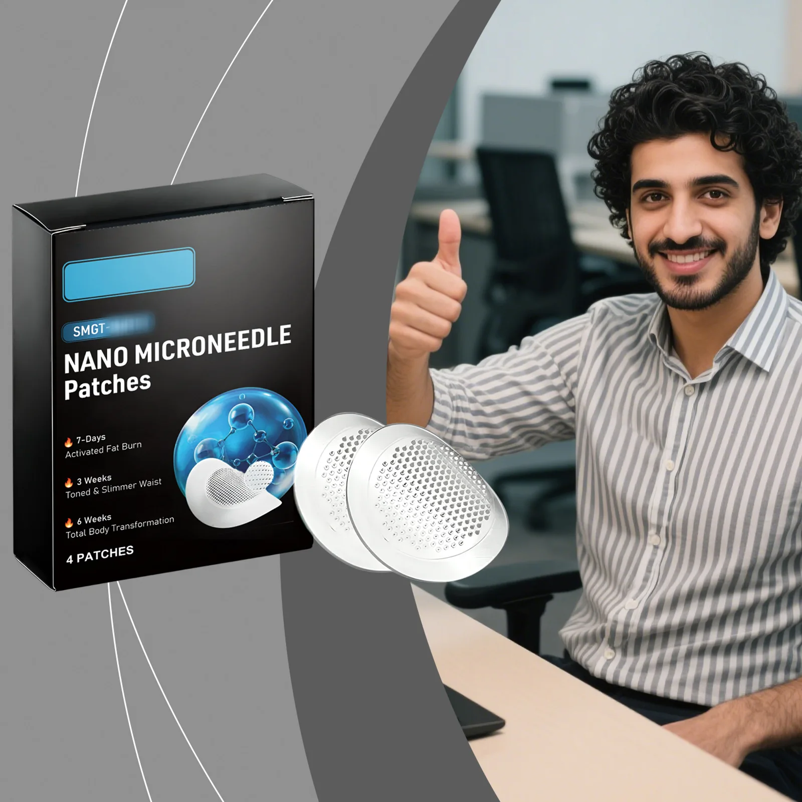 

Body Slimming & Contouring Patches, Effortless Daily Wear for Natural Curves, Skin-Friendly & Discreet