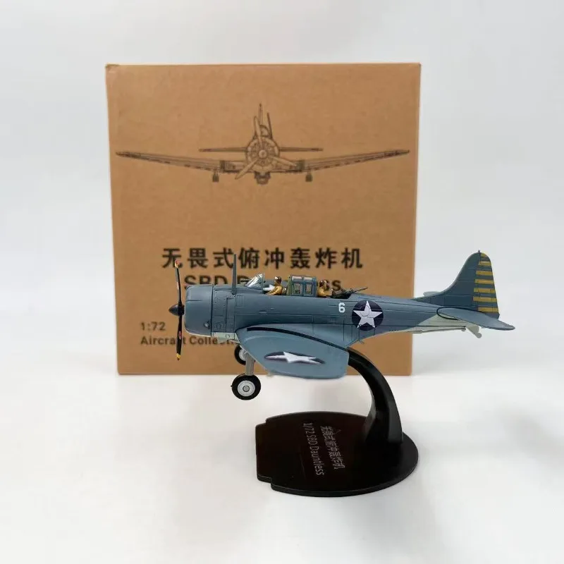 

1; 72 Имитация безстрашного дайвинга-бомбардировщика из сплава Модель самолета Имитация самолета Статические высококачественные модели Коллекция украшений