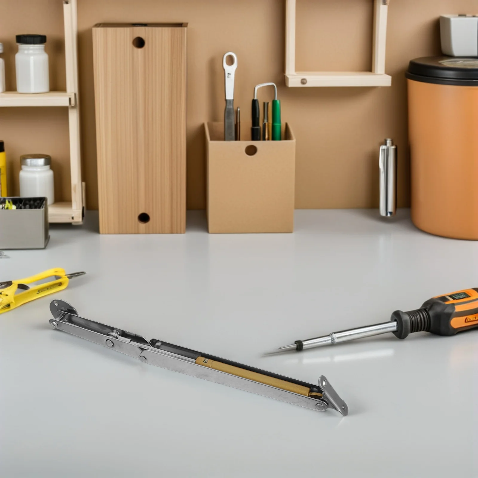 

2Pcs Heavy Duty Gas Strut Support Rod Hydraulic Gas Spring Lift Bed Lift Mechanism Pneumatic Storage Cabinet Lid Hinges