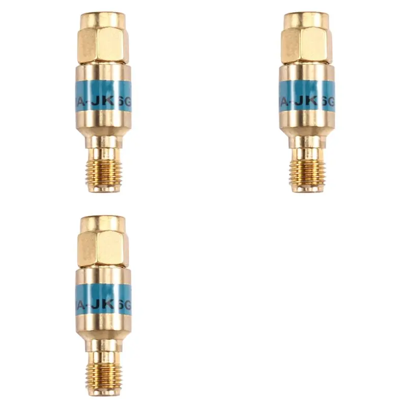 

SOFT-3X 2W DC-Block SMA Male To SMA Female DC-6Ghz 50Ohm Gold Plate Coaxial Block SWR≤1.2 DC Blocker Connector High Quality