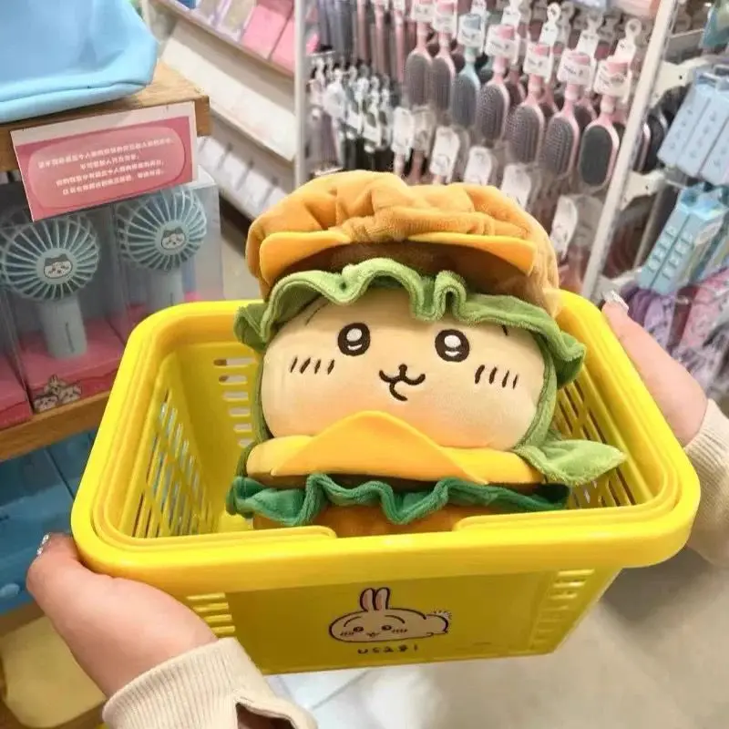 ตุ๊กตาชิคาวะ นิว บิ๊กแมคเบอร์เกอร์ อุซากิ ฮาจิวาระ การ์ตูนน่ารัก ของเล่นตุ๊กตาขนนุ่ม ของขวัญวันเกิดสำหรับเด็กผู้หญิง พวงกุญแจตุ๊กตา คาวาอี้