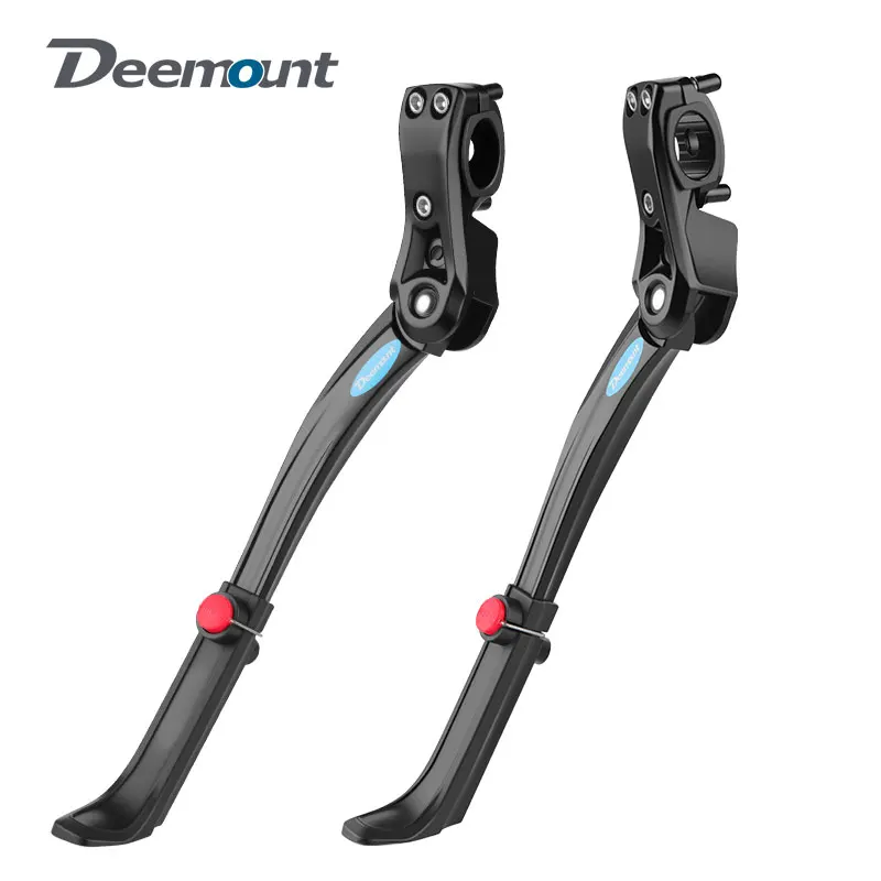 

Легкая боковая подножка Deemount для велосипедов 24-29 дюймов/700C MTB и шоссейных велосипедов, прочная подставка из сплава с широкой нескользящей опорной площадкой