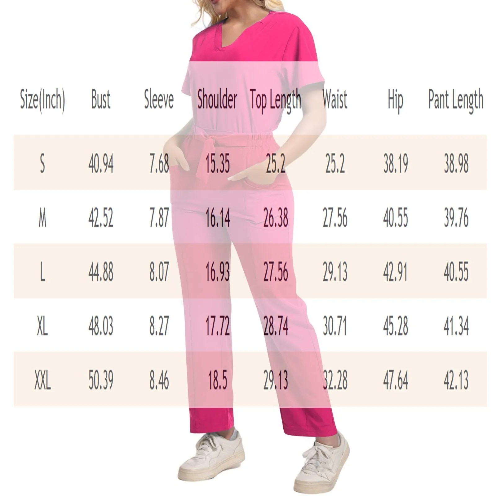 ชุดยูนิฟอร์มแพทย์ พยาบาล ชุดผ่าตัด สำหรับสุภาพสตรี ชุดทำงานร้านเสริมสวย ชุดคลินิก เสื้อและกางเกง ชุดพยาบาลสปา