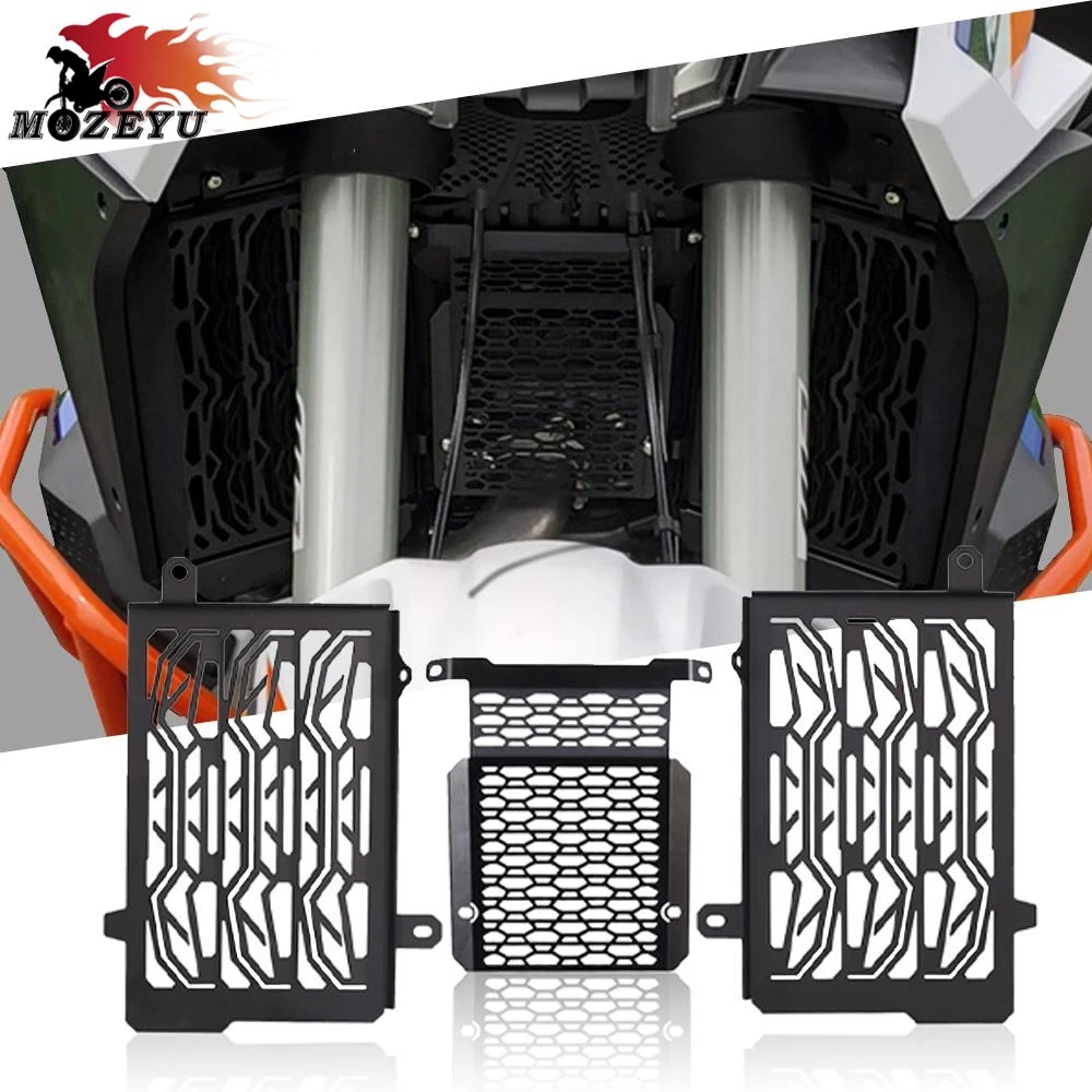 2022 2023 Radiator Grille Central Cylinder Guard Cover For KTM 1290SuperAdventure S R 1290 Super Adventure ADV S/R 2021 - 2024