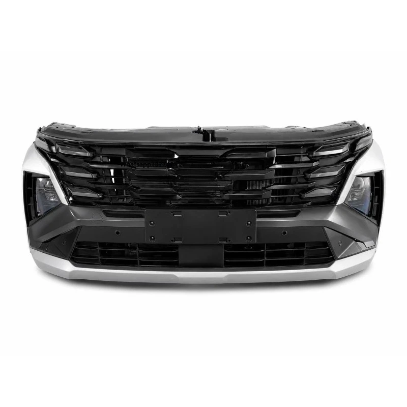 Second-hand Front Bumper Assembly with Tow Hook and Accessories for Tucson L 2021-2026 (Bolt-On)