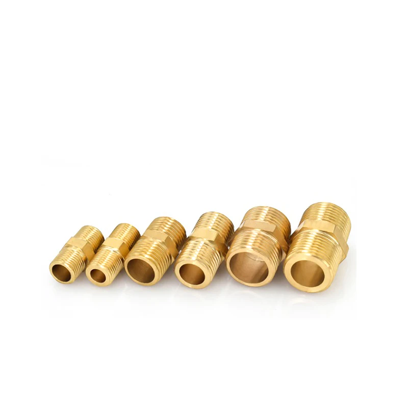 Brass Tube Fitting Quick Fit Adapter Male Thread 1/8\