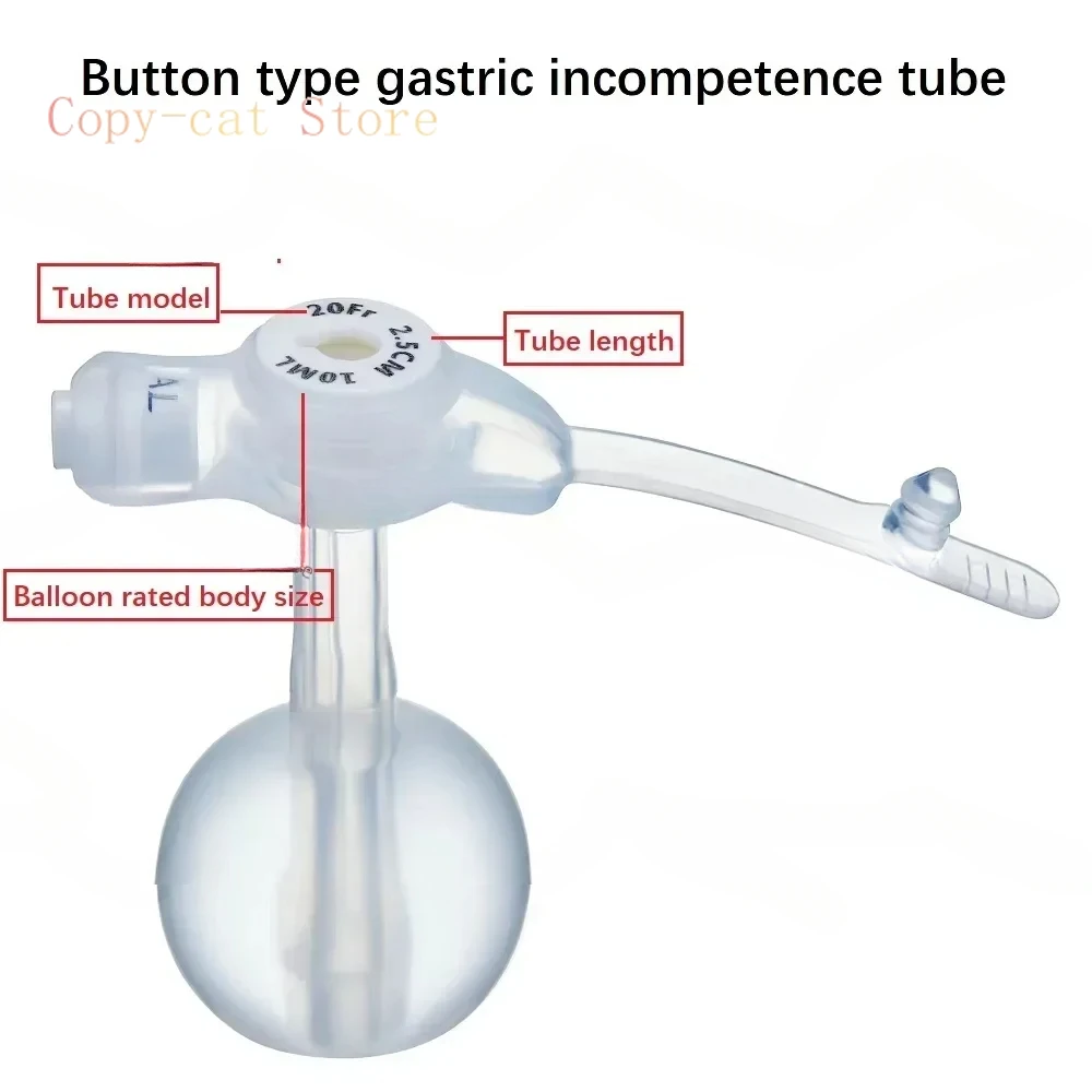 Medical fr6-fr24 stomach feeding tube mini button gastrostomy kit pvc stomach tube，Five minimum orders