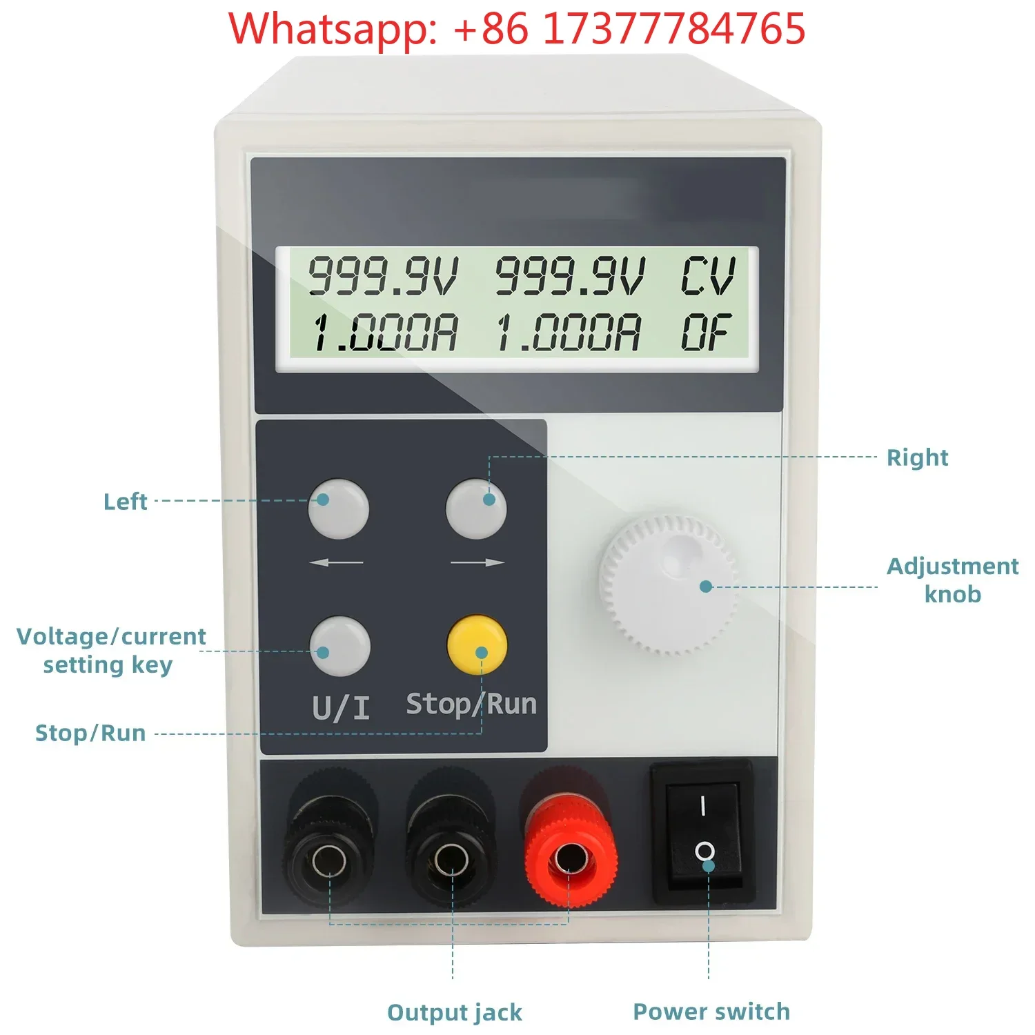 Digital Programmable Power Supply 60-2 DC High Voltage 60V 2A Adjustable Variable Power Supply