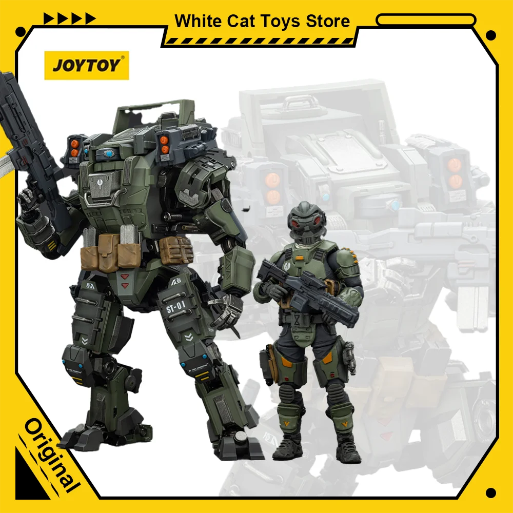 

[Pre-Sale] JOYTOY Dark Source 1/18 Action Figure APOC Series Bedrock Standard Combat Type Mecha Pilot Anime Joint Movable Model
