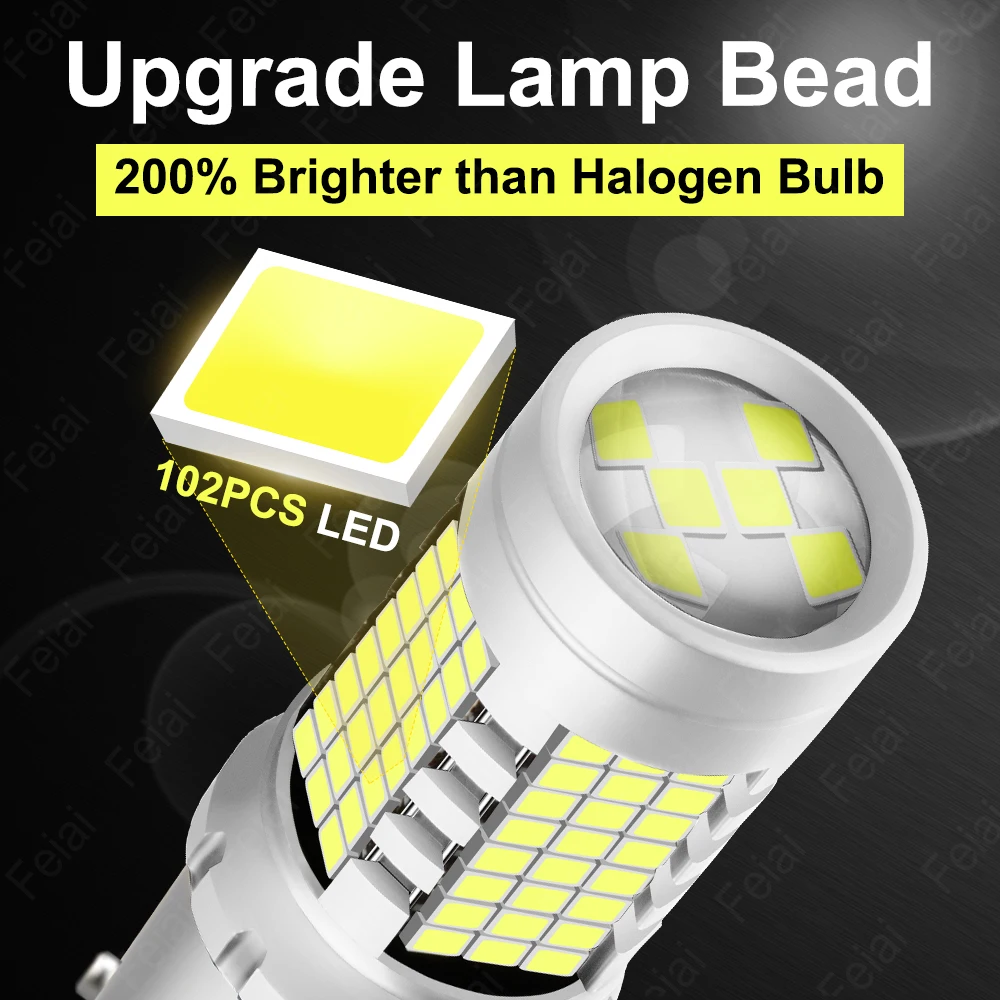 لبيجو 206 SW CC LED عكس أضواء لمبة 1998-2005 2006 2007 2008 2009 2010 2011 2012 2013 206 اكسسوارات عكس الضوء #2