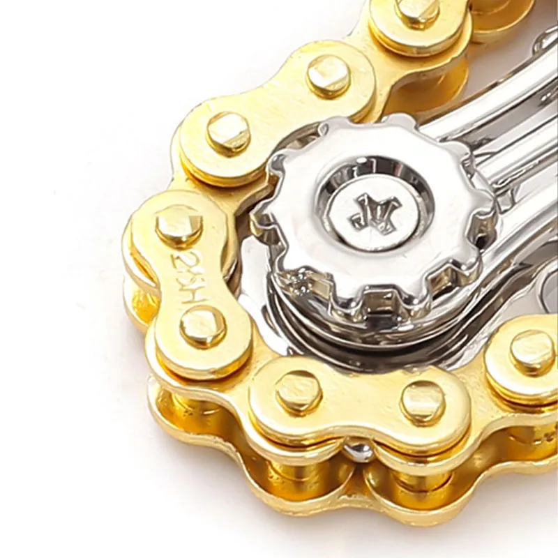 Jouet gyroscopique à engrenage supérieur pour les doigts, jouet de table anti-Stress pour adultes, chaîne d'engrenage créative du bout des doigts, soulagement de l'anxiété, gyroscope du bout des doigts