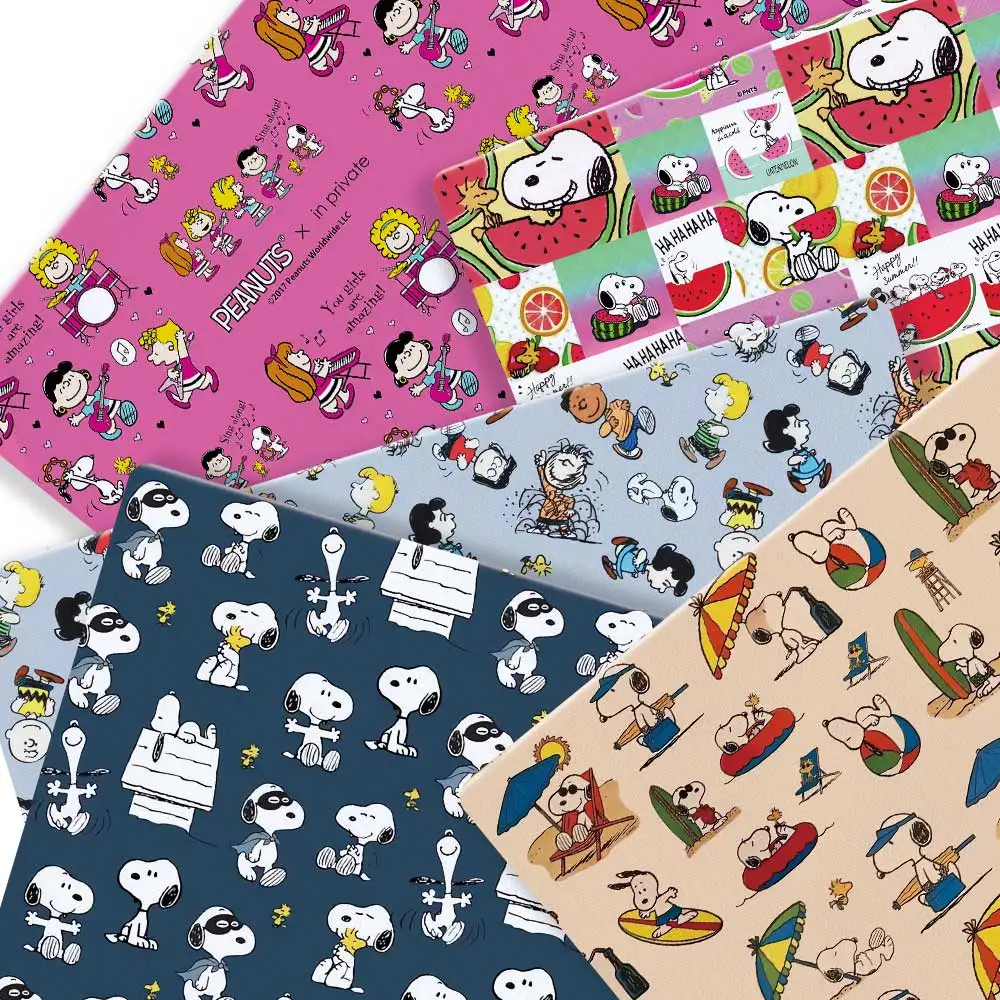 Cartoon Fabric Hot DIY140*50cm Handmade Sewing Patchwork Quilting Baby Dress Home Sheet Printed Fabric Fabric Sewing Kids Fabri