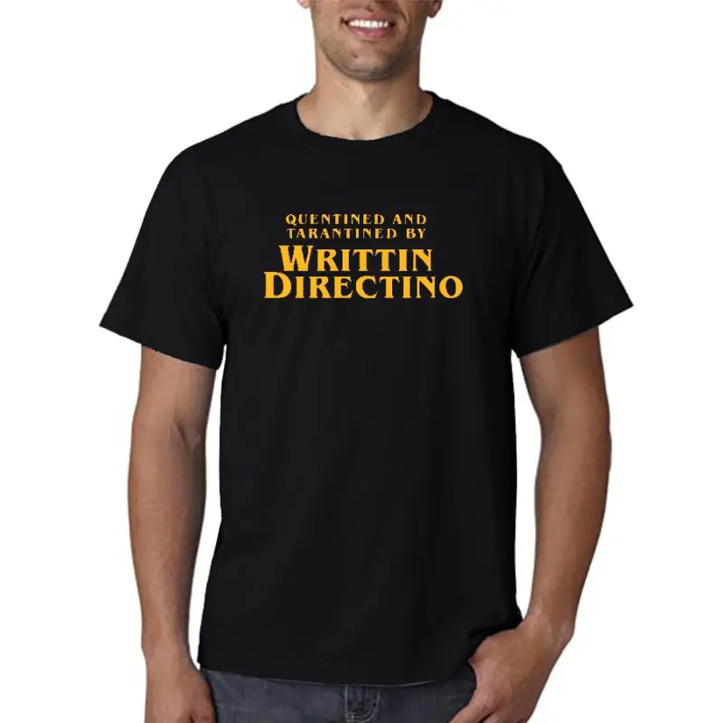 Title: quentined und tarantined von writtin direct ino t-shirt custom design print für männer frauen baumwolle neues cooles t-shirt