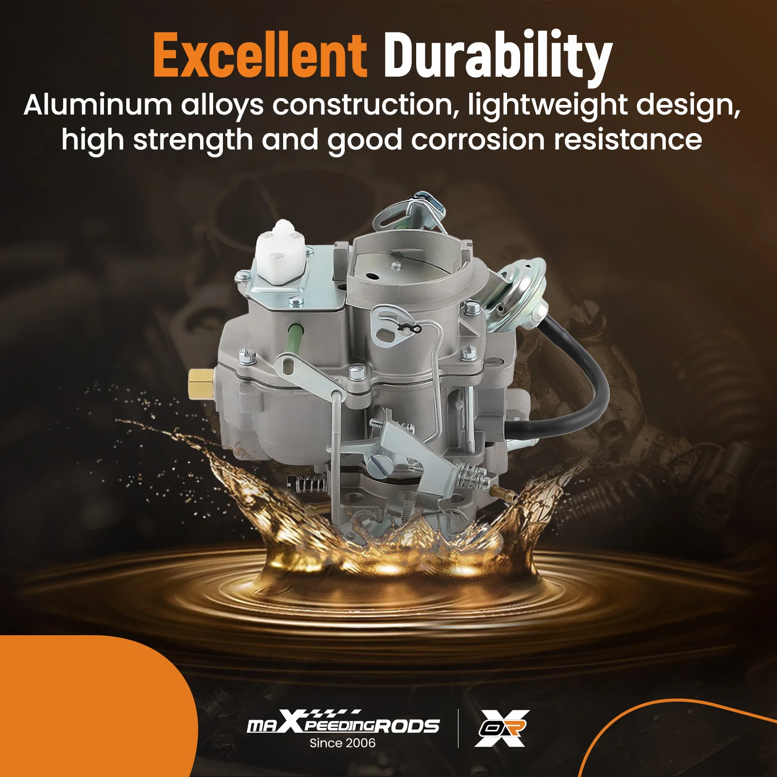 

2 Barrel Carburetor Carb Kit For Jeep BBD 6 Cyl. Engine 4.2 L 258 CU Engine