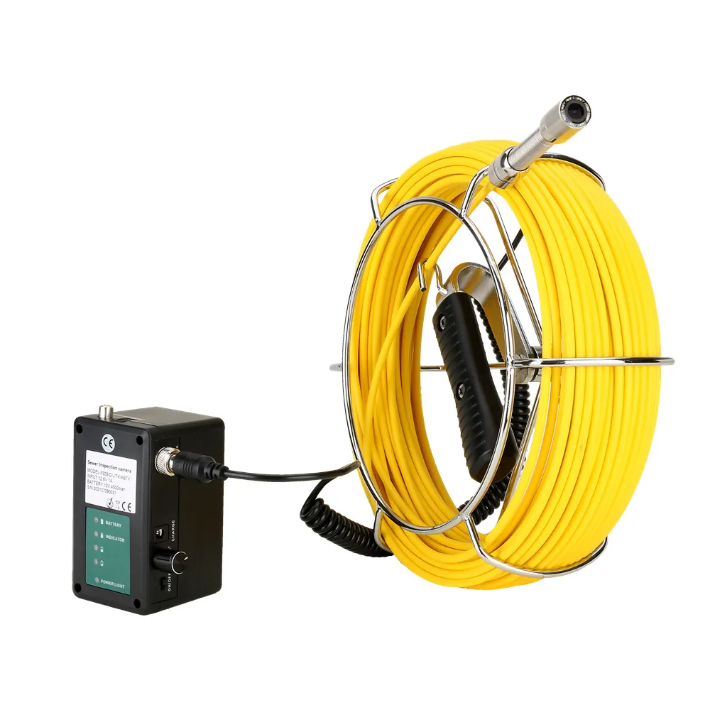 Industrial Drain Pipeline 40M Cable 9 Inch WiFi Endoscope Recorder