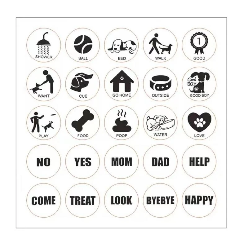 

Recordable Button for Dogs Talking to Dog Button Interesting Gift for Pet Owner Teach Dog to Talk
