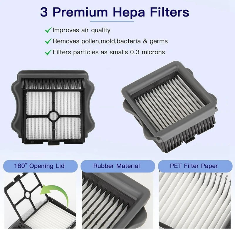 JDZD-Brosse rouleau de rechange pour aspirateur sans fil Tineco Floor ONE S7 Pro, accessoires Hepa Pound