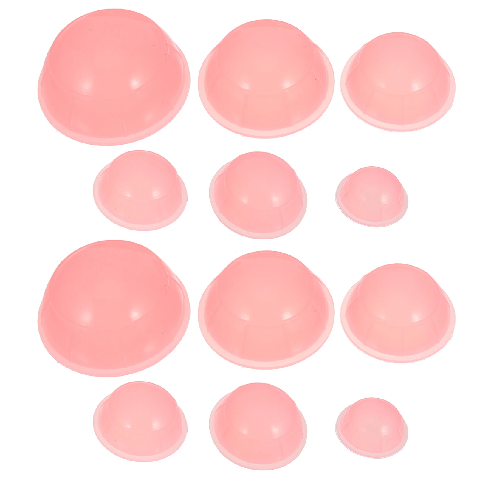 

12 Pcs Silicone Cupping Device Portable Suction Massager Relax Muscle Pain Relief Body Massage Therapy Home Use