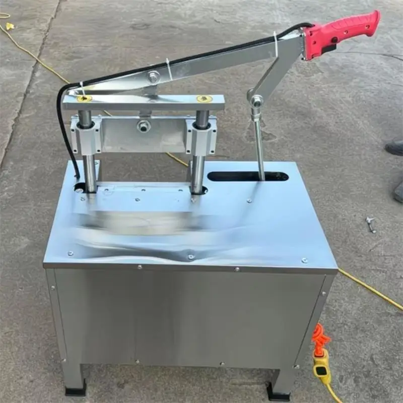 

Электрическая машина для распиловки костей мощностью 2200 Вт, коммерческая настольная машина для резки костей, резак для костей ягненка, ребрышки, замороженное мясо