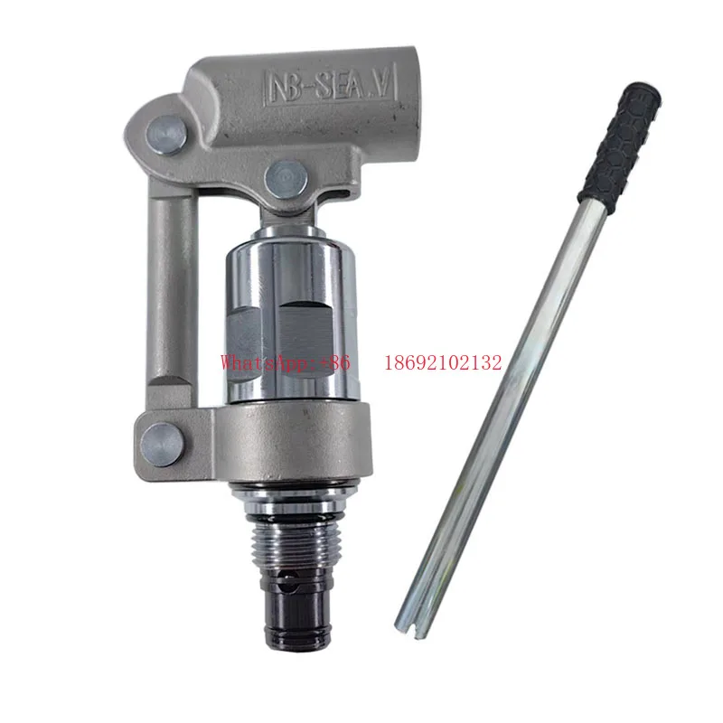 

Гидравлический ручной насос с резьбовым картриджем Ручной напорный насос, масляный насос под давлением, масляный всасывающий насос Гидравлический насос LHP-10