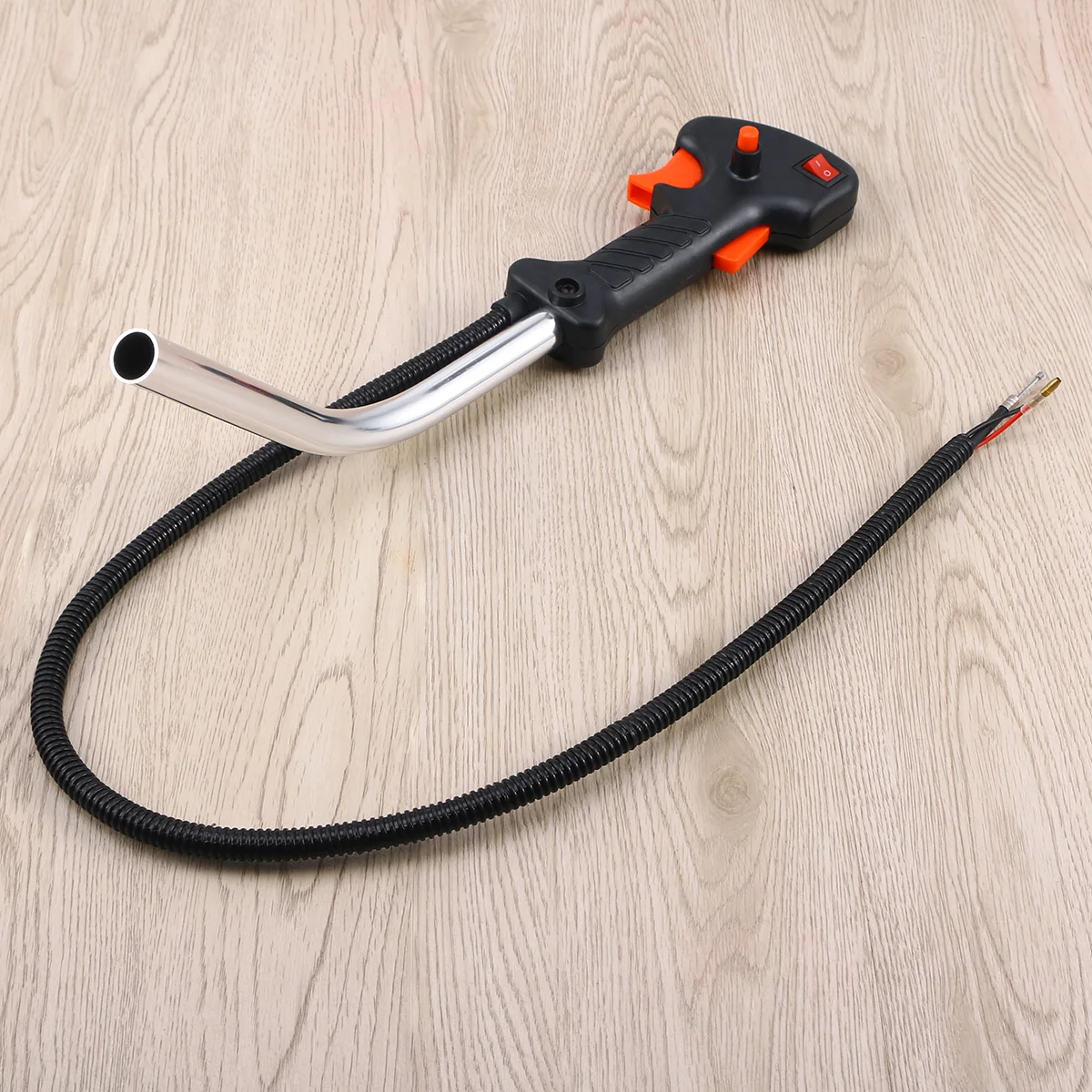 

Strimmer Brush Tube Handle with Throttle Trigger Cable Throttle Line and Throttle Cable Brush Throttle