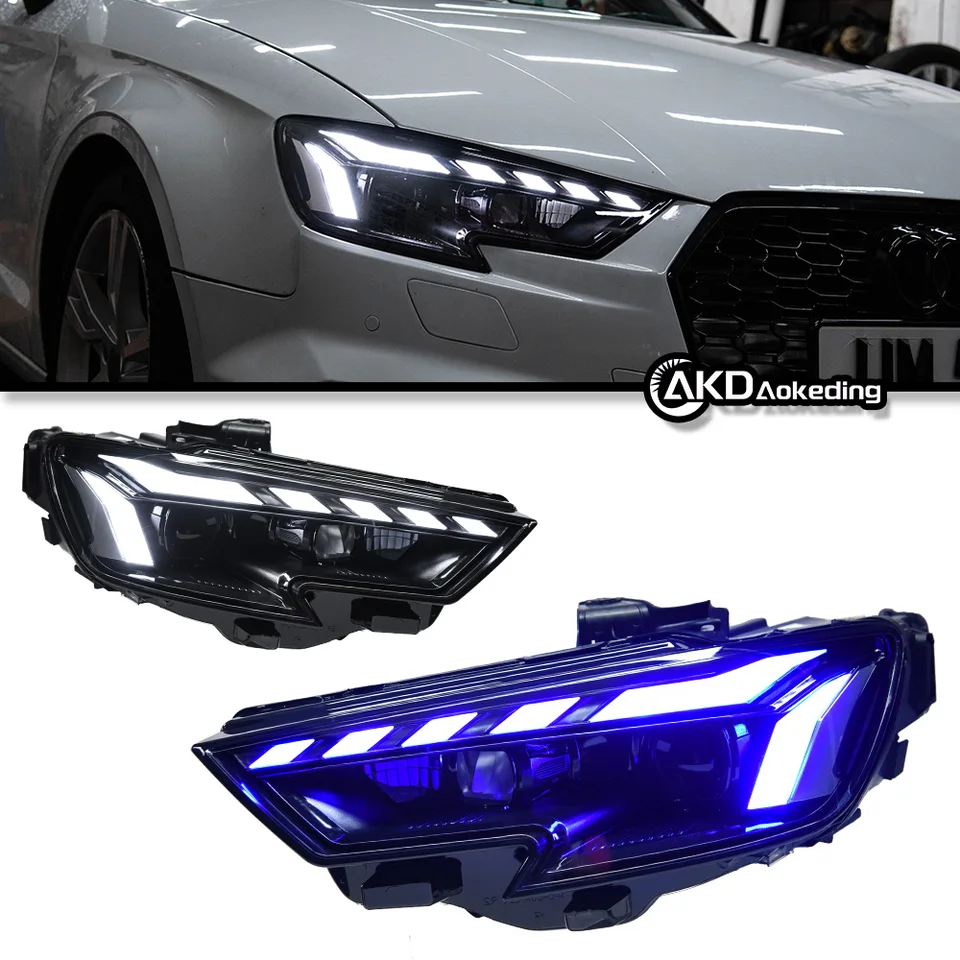 アウディ A3 8V 2013-2021 S3 RS3 セダン ハッチバック 車用ヘッド