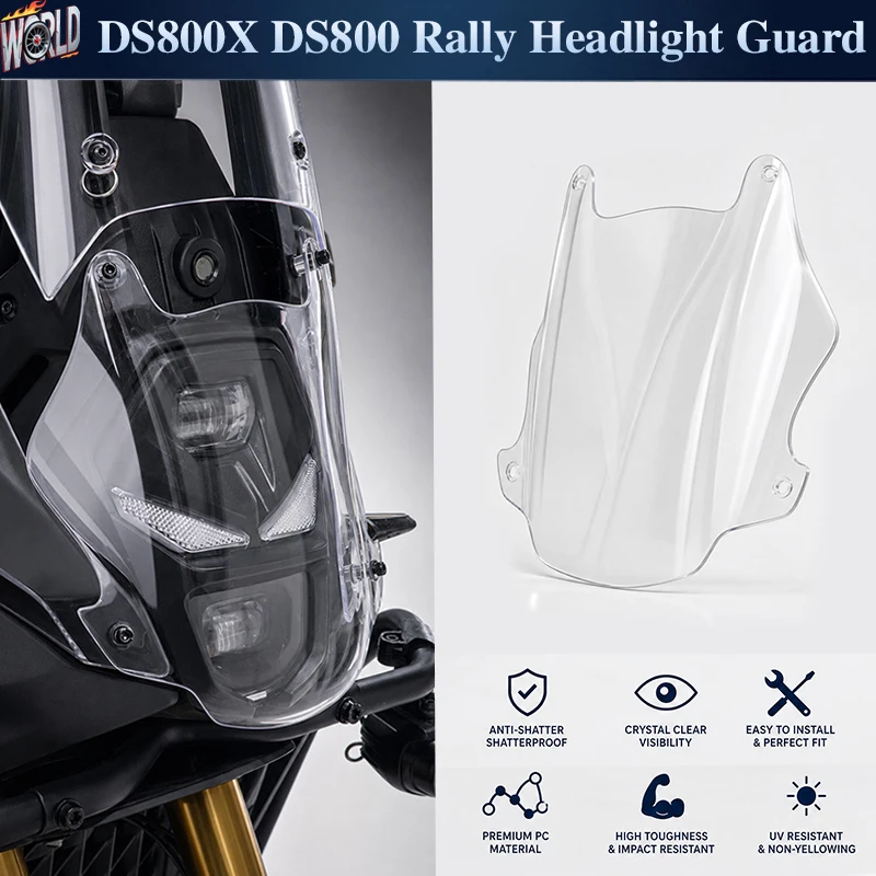 DS800X 2026 Headlight Protection For VOGE DS800 RALLY DSX800 Motorcycle  Front Light Protector Cover