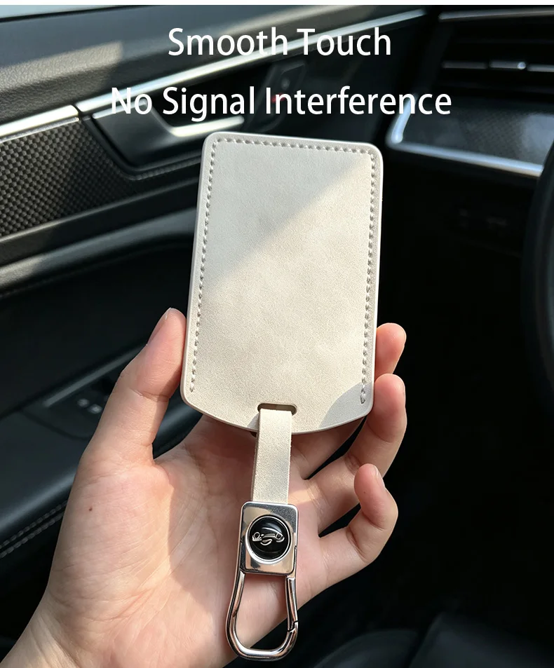 Auto NFC-Karten-Schlüsselhülle für Leapmotor C10/B10/C01/C16/C11/B01 2024 2025 2026 Schlüsselanhänger Langlebige Schutzhülle Luxus-Zubehör – Detail 3