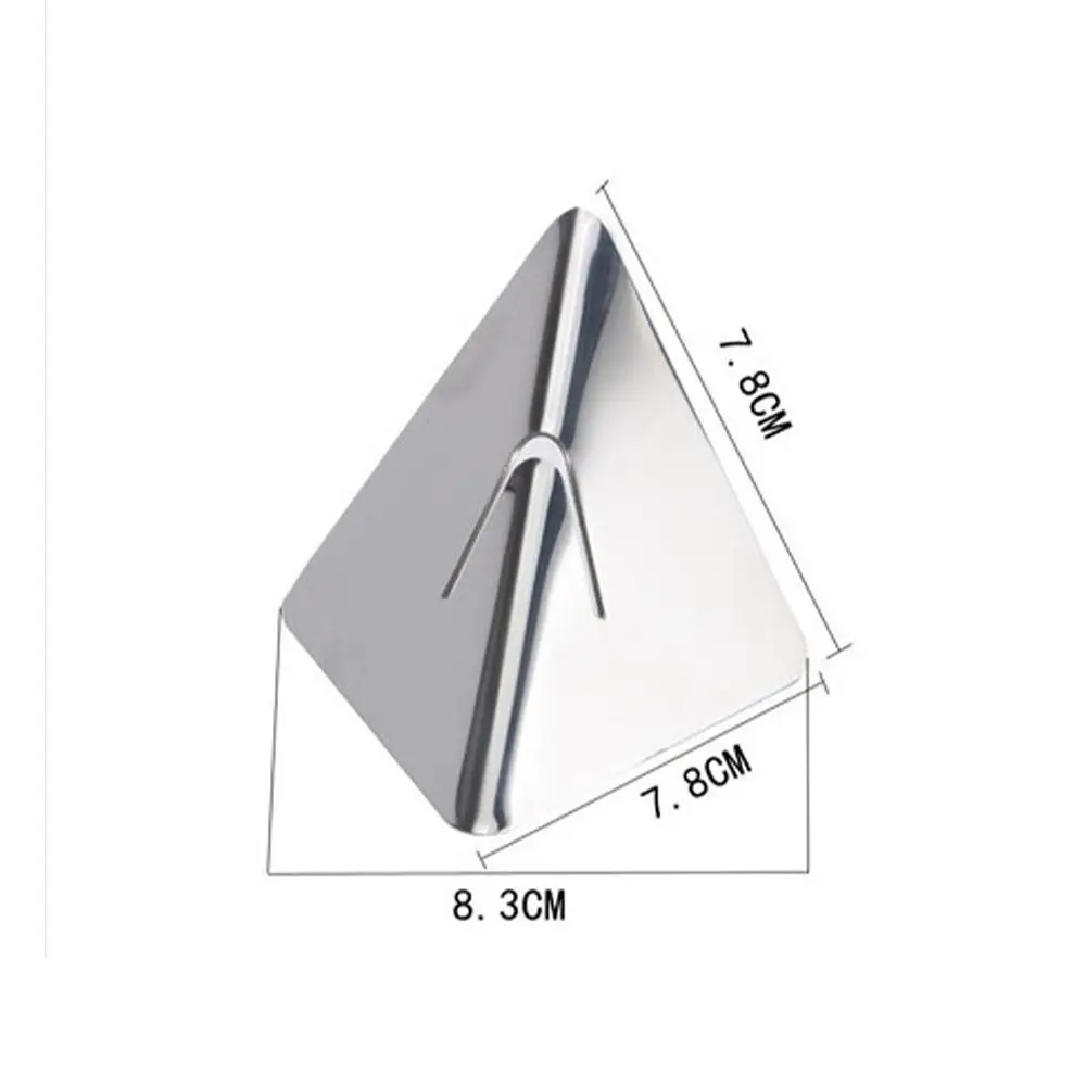 Insert Menu Folder Stainless Steel Card Holder Funny Creative Number Sign Holder Solid Label Holder Price Label Tag