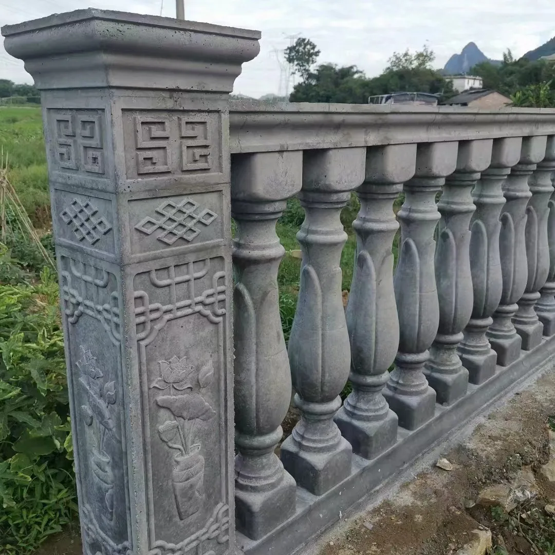 Thickened European balcony vase column railing mold fence mold product petal column model engineering grade thickness
