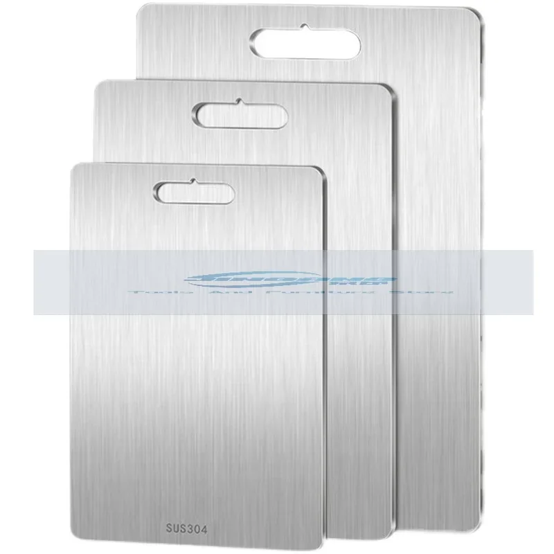 

316 stainless steel cutting board commercial cutting board 304 double-sided household mildew-proof cutting board