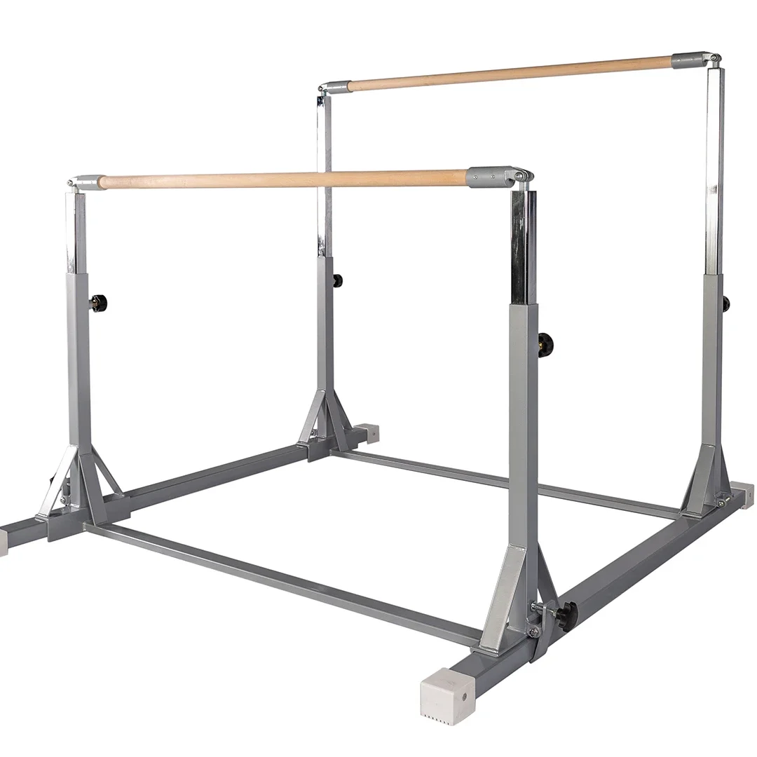 

Professional Kids Uneven Bars Adjustable Height Horizontal Bar Gymnastics Equipment