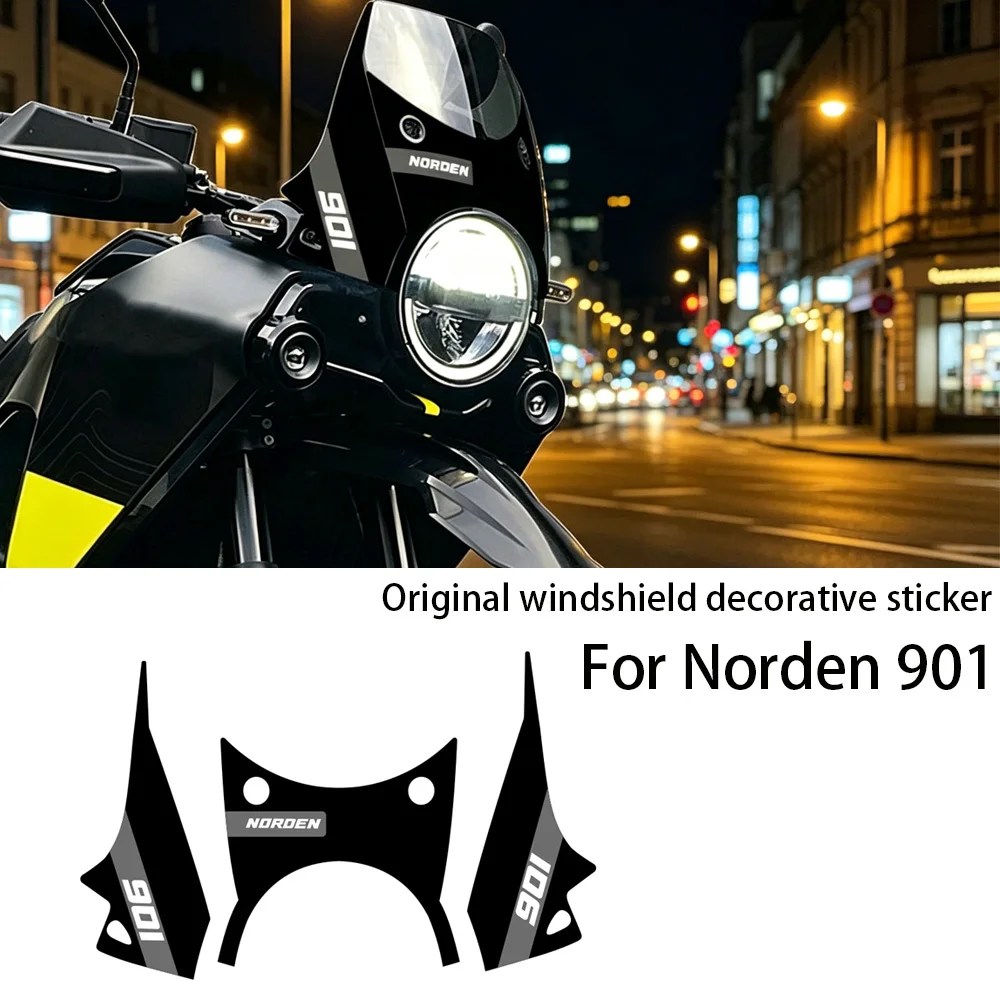 For HUSQVARNA Norden901 OEM Windscreen letter stickers For Norden 901 New Motorcycle Accessories waterproof Decal For norden901