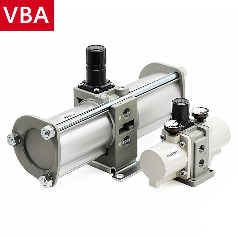 VBA air pressure gas booster valve pressure pump booster cylinder pneumatic cylinder VBA10A 11A 20A 22A 40A 42A 43A -02 03 04